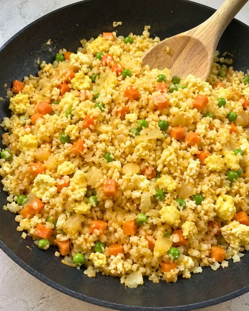 Cauliflower Fried Rice (Healthy & Low Carb Dinner)