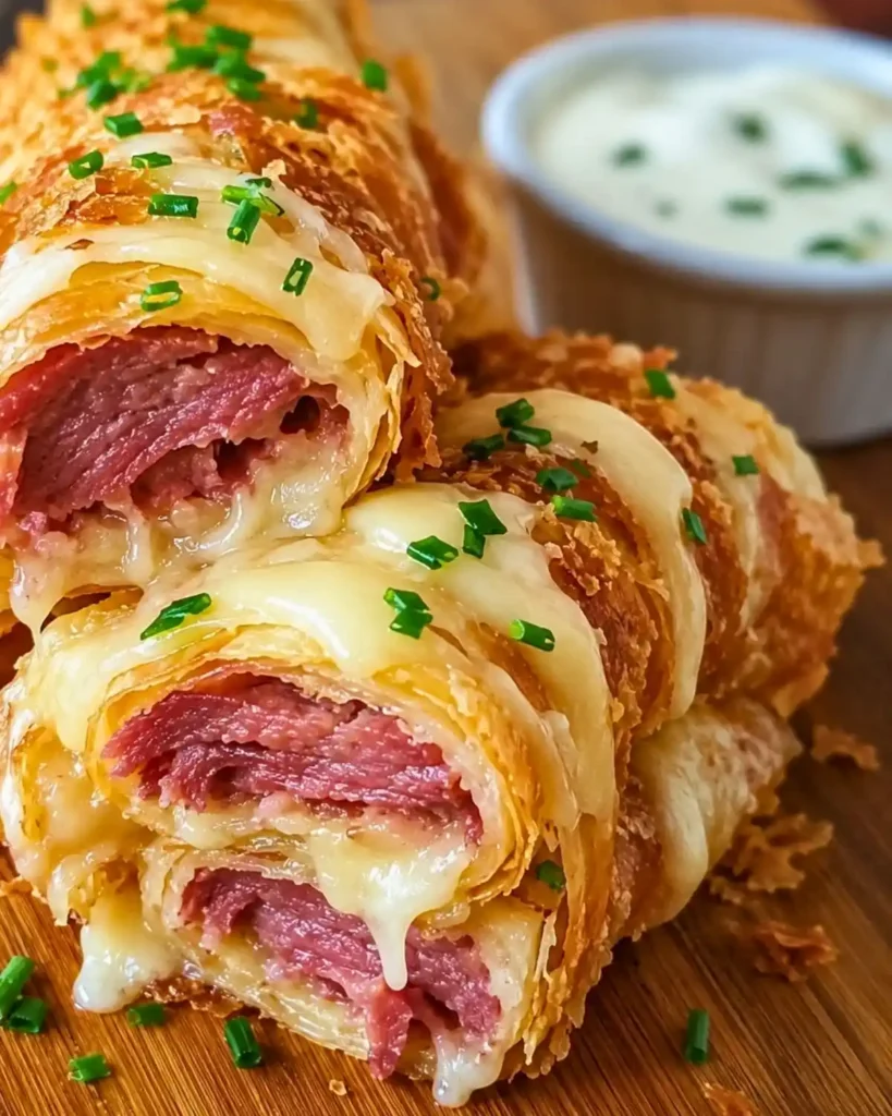 Keto Crispy Reuben Roll-Ups for Quick Low-Carb Delight