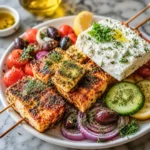 Easy Mediterranean Diet Chicken Skewers