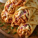BBQ Chicken Coleslaw Wraps: Quick & Easy Lunch Idea