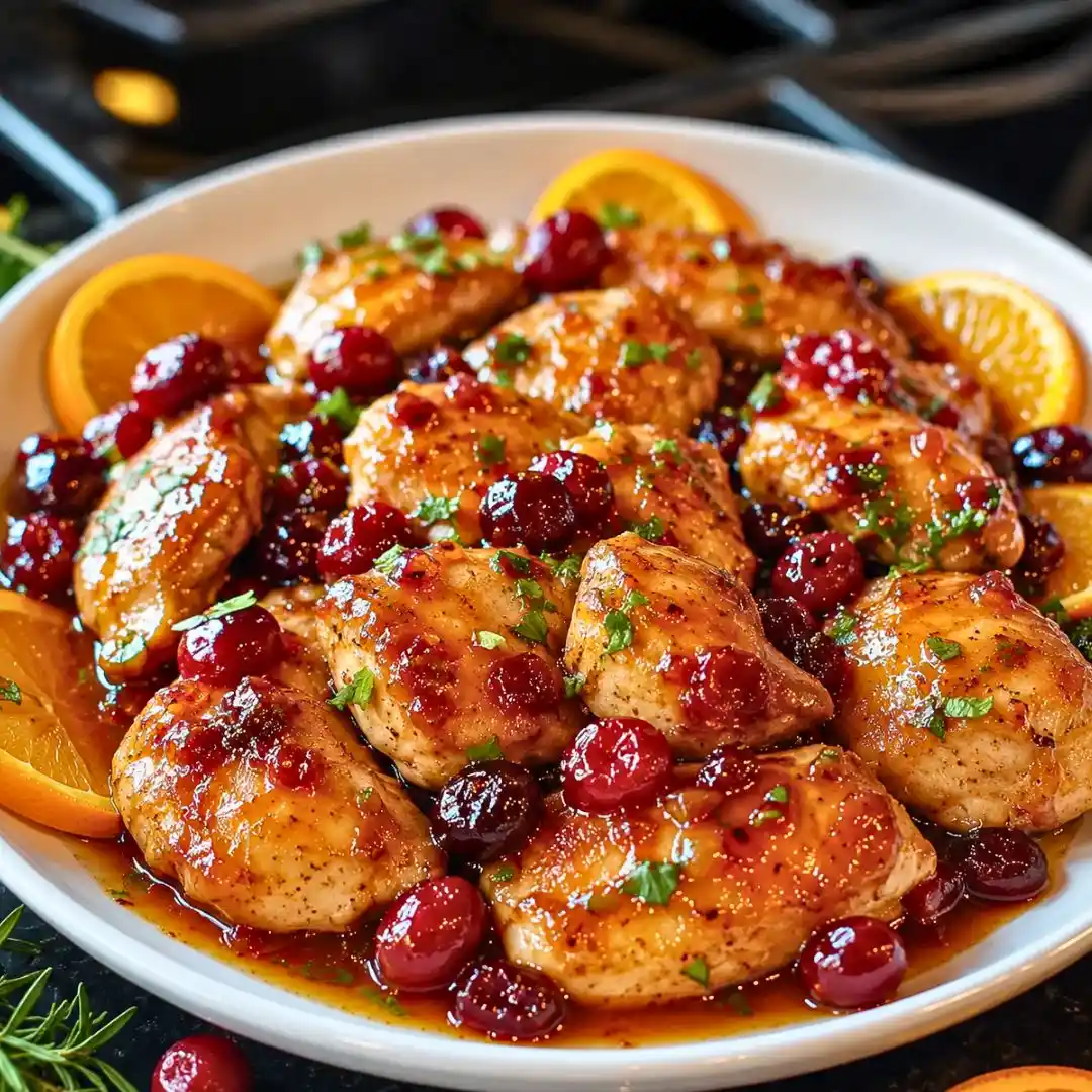 Easy Cranberry Orange Chicken for a Cozy Holiday Dinner