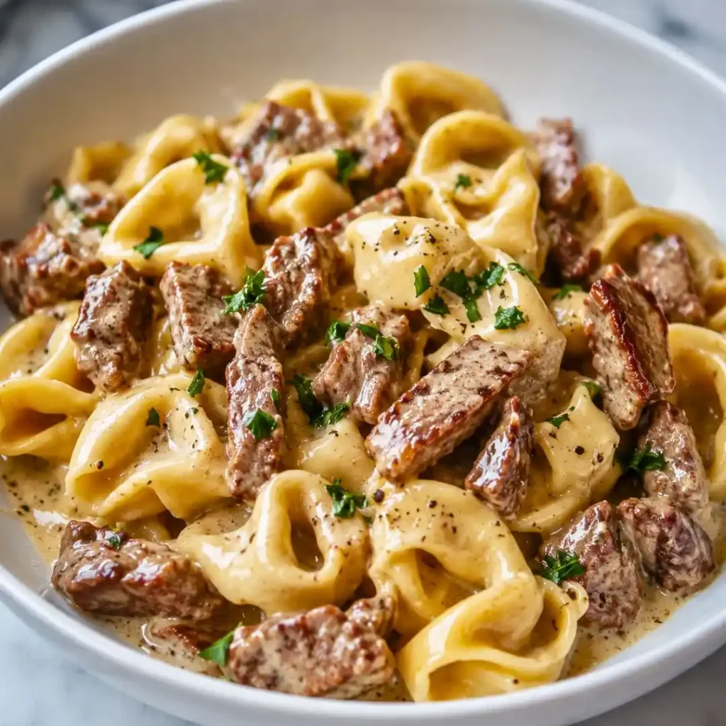 Philly Cheesesteak Tortellini Pasta: A Speedy Comfort Food Classic