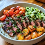 Mediterranean Steak Bowls: A Fresh and Flavor-Packed Meal