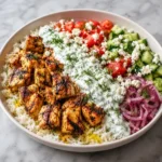 Mediterranean Lemon-Dill Chicken Bowls | High-Protein Meal Prep