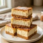 No Bake Keto Churro Cheesecake Bars