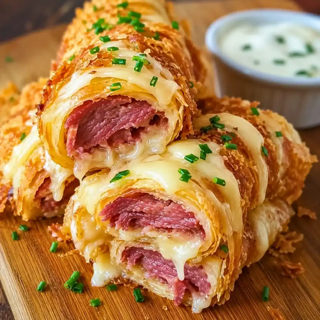 Keto Crispy Reuben Roll-Ups for Quick Low-Carb Delight