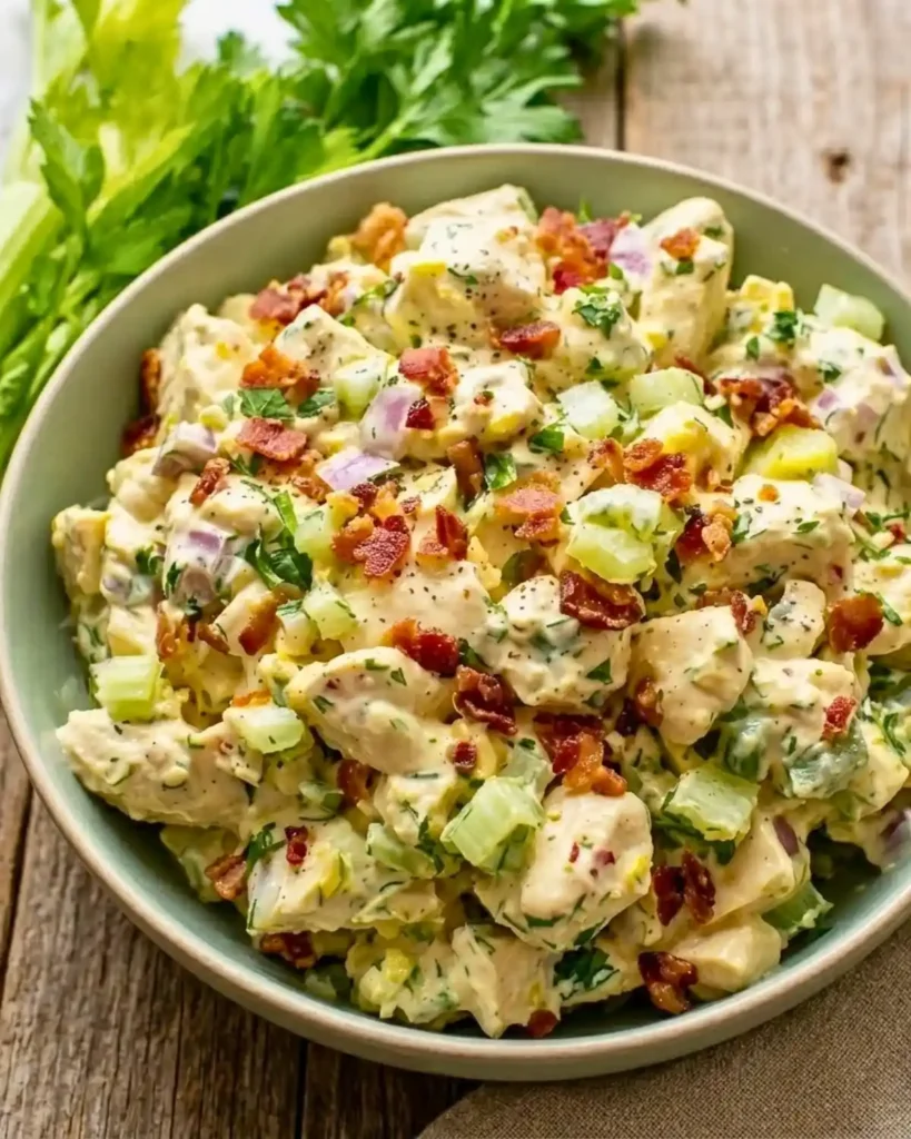 High Protein Lunch Ideas: Easy Chicken and Egg Salad