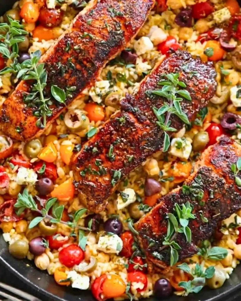Mediterranean Salmon (30-Minute, One-Pan Meal)