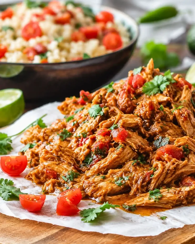 Easy Mexican Chicken Crock Pot Recipe