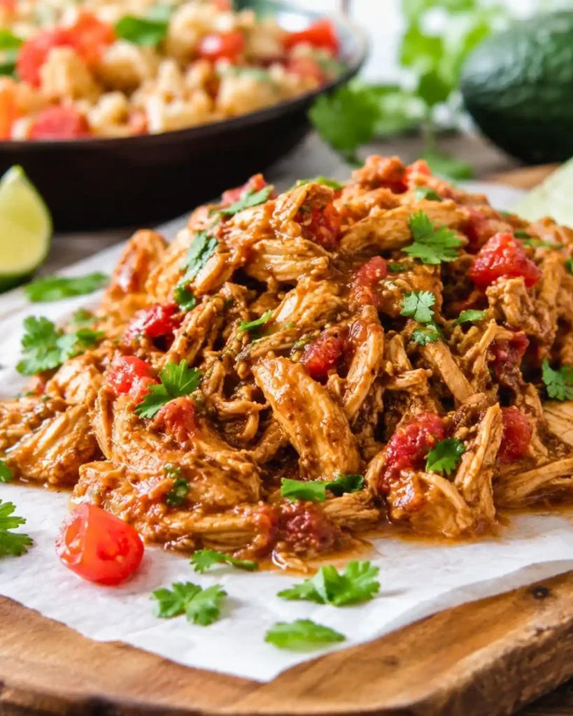 Easy Mexican Chicken Crock Pot Recipe