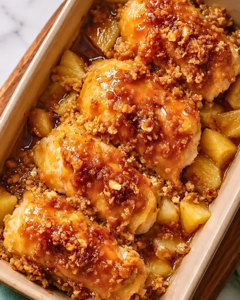 Quick Hawaiian Glazed Chicken