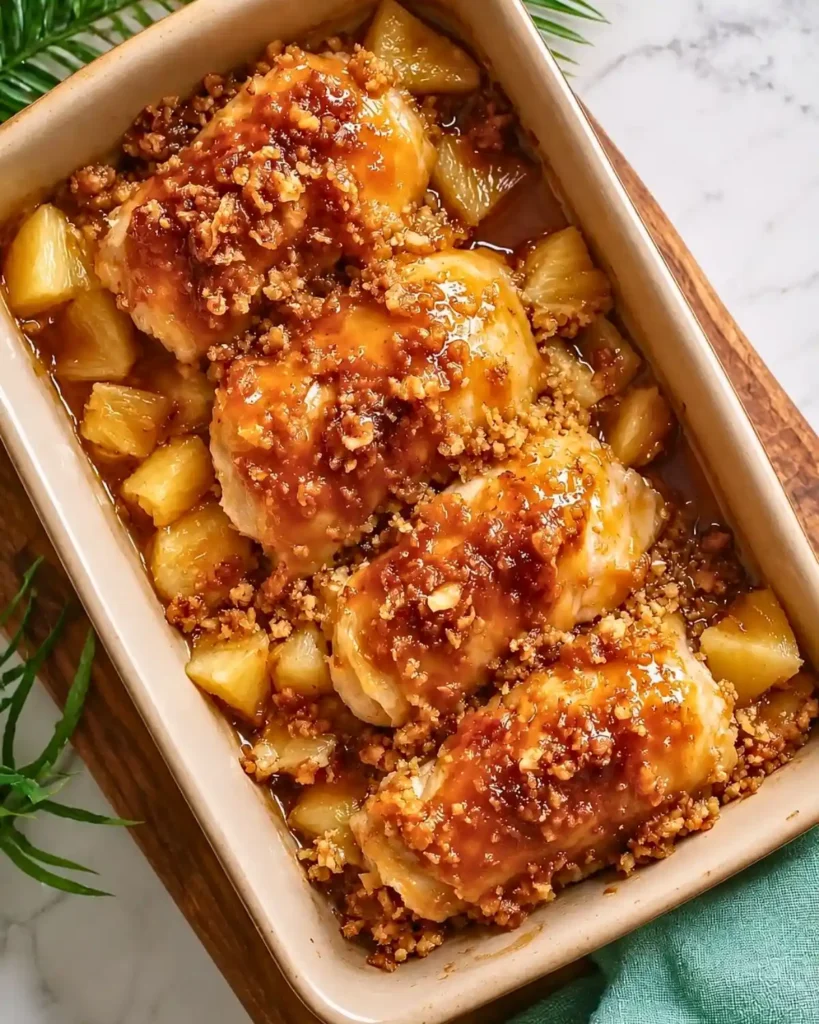 Quick Hawaiian Glazed Chicken