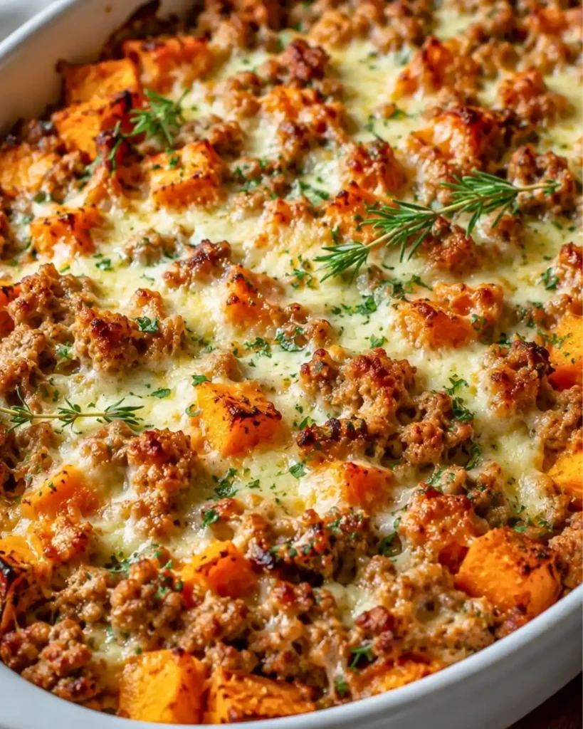 Easy Ground Turkey Sweet Potato Bake – Healthy Family Dinner