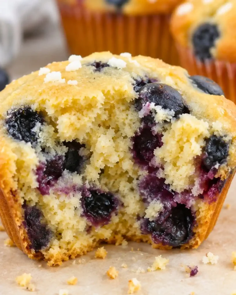 High-Protein Blueberry Cottage Cheese Muffins Recipe