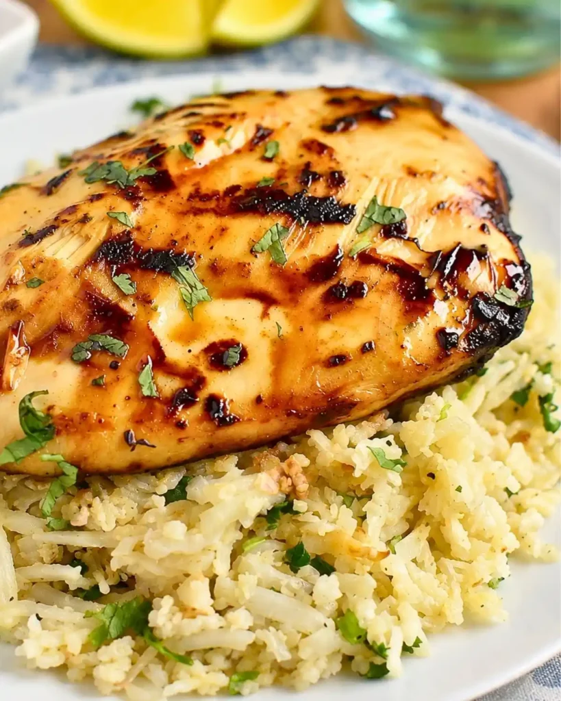 Sweet Chili Coconut-Lime Grilled Chicken