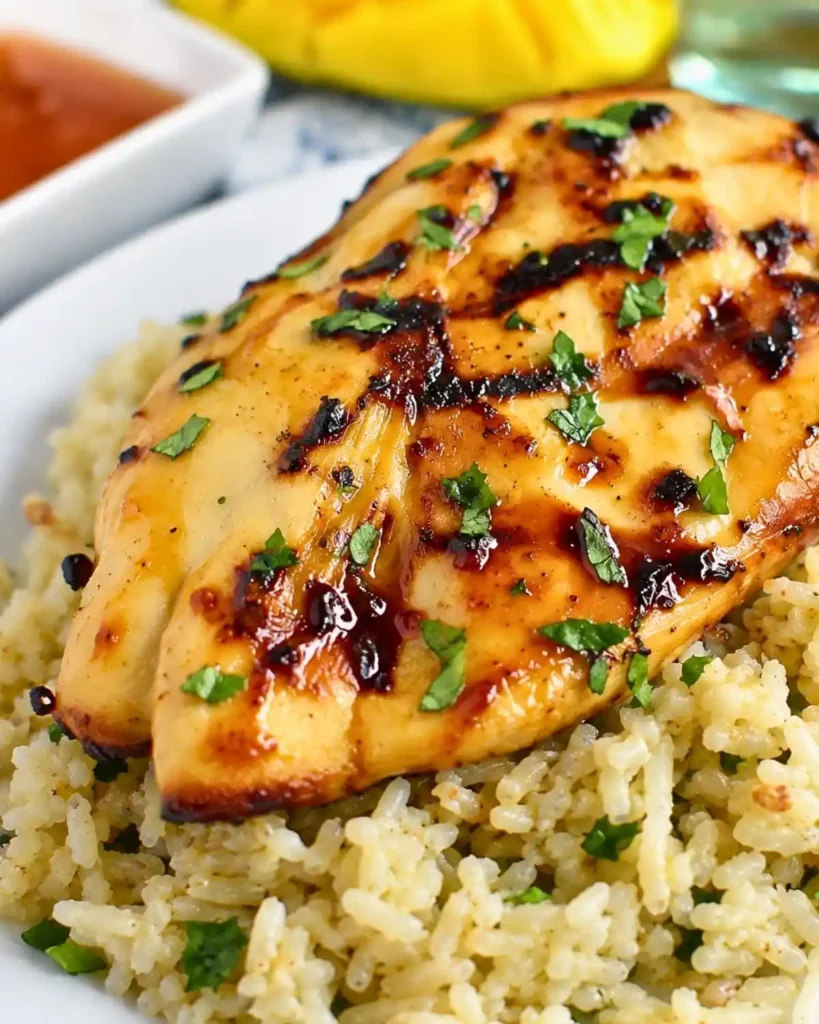 Sweet Chili Coconut-Lime Grilled Chicken