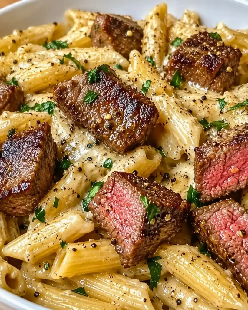 Cowboy Butter Steak Pasta