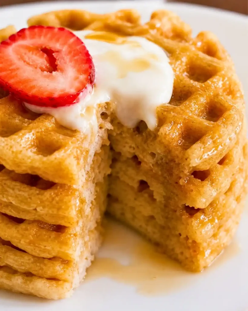 Easy Healthy Protein Waffles Recipe
