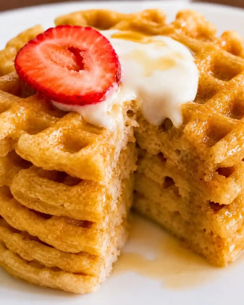 Easy Healthy Protein Waffles Recipe