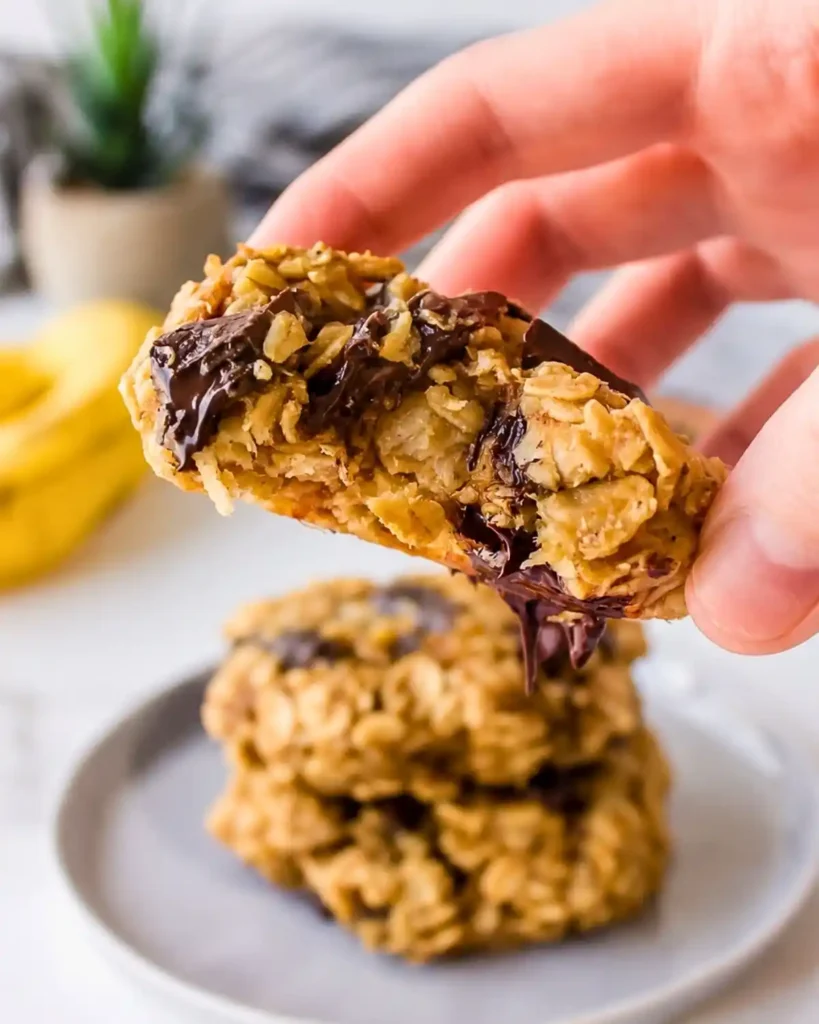 Peanut Butter Banana Breakfast Cookies