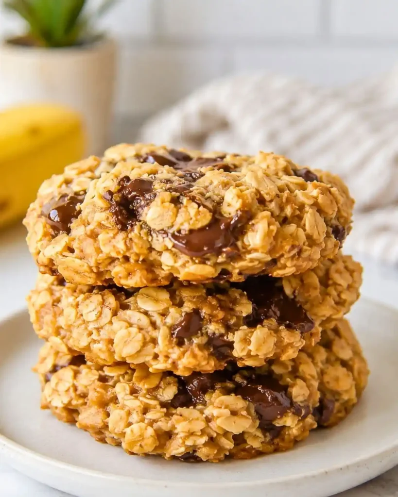 Peanut Butter Banana Breakfast Cookies