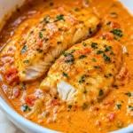 Quick Tilapia in Roasted Pepper Sauce