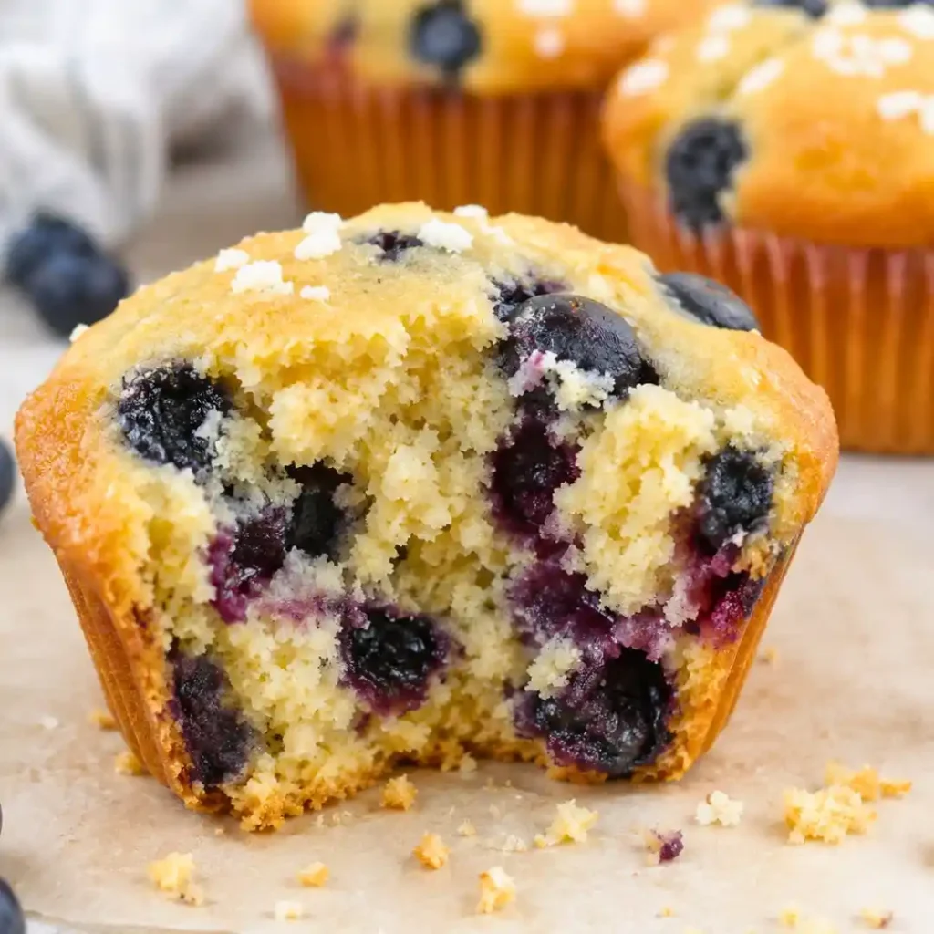 High-Protein Blueberry Cottage Cheese Muffins Recipe
