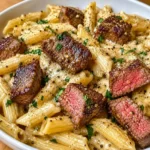 Cowboy Butter Steak Pasta