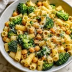 Broccoli Chickpea Pasta: Easy Healthy Lunch Recipe